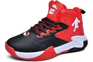 Hixingo Chaussure de Basketball Enfant Garçon Filles Sneakers Baskets Baskets de Basket-Bal Femme Unisexe Antidérapant Chaussures de Sport pour Jeunes Homme 31-40 EU