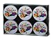 Produktbild Smart Planet® Kerzen Ambiente - 6er Set Teelichter Happy Birthday Teelicht - Geburtstags Kerze - Geschenk Teelicht