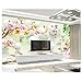 Produktbild Rureng Magnolia Reflexion Stereo-Tv-Hintergrund 3D Tapete Der Schönen Modernen Persönlichkeit Tapeten Wand Tapeten -120X100Cm