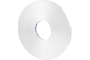 DONQL Balloon Ribbon 50M Per Roll, 5mm Width Curling Ribbon for Gift Wrapping, Crafting, Christmas, Balloons (White)