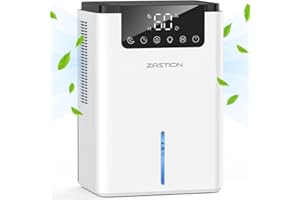 TUKIMA Luftentfeuchter Elektrisch, 2200ml Raumentfeuchter Leise Dehumidifier Mit Funktion Abtauen & Schlafmodus, Luftreinigung und Gegen Feuchtigkeit