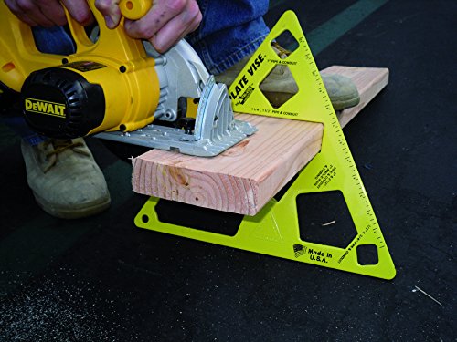 Peddinghaus Handwerkzeuge Vertriebs GmbH Sägewinkel Dreieck „Tri Vice“ , 1 Stück, , gelb, 6460010001 - 3
