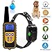 Produktbild [2018 NEW Version] Lingyude Ferntrainer und Erziehungshalsband mit Ton und Vibration-Funktion für 1 Hund, Reichweite 200m, wasserdicht und wiederaufladbare Akkus
