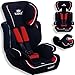 Produktbild KIDIS® Autokindersitz Kinderautositz Sportsline Gruppe 1+2+3 | 9-36 kg Autositz Kindersitz | Stabil und Sicher | Farbe Rot
