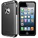 Produktbild iPhone 4S hülle,Pegoo iPhone 4 Handyhülle Dual Layer Hybrid Handyhülle Stoßfest Handys Schutz Hülle mit Staubstecker Staub silikon Schutzhülle bumper protective Case Hülle Cover Fall Schale für Apple iPhone 4 4SGrau