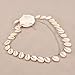 Oyedens Women Fashion Bohemian Metal Head Chain Shell Headband Hair Band (Silver)
