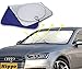 Produktbild Hippo Sonnenschutz, Sonnenblende mit Saugnapf für Autoscheiben, Frontscheiben, Seitenscheiben und Autofenster von PKW und SUV, UV-Schutz, 160*90cm