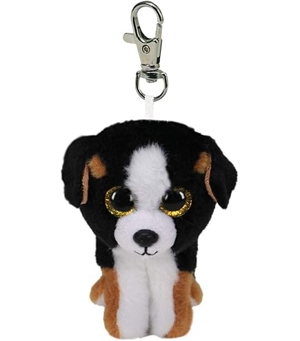 Ty Beanie Classic – Roscoe Der Hund Mit Glitzeraugen, 15 Cm, Kuschelweich