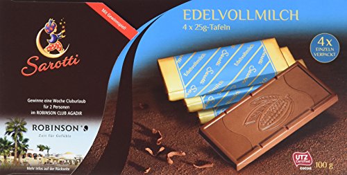 Preisvergleich Produktbild Sarotti Edelvollmilch, 10er Pack (10 x 100 g)