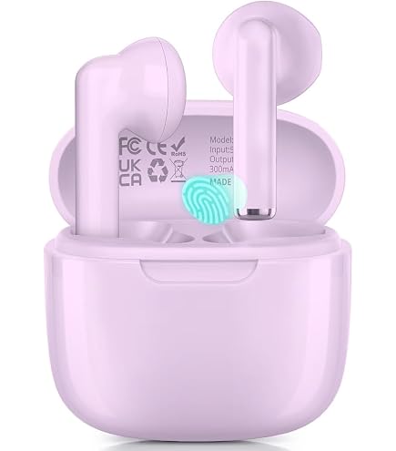 Écouteurs Sans Fil Bluetooth 5.3, Basses Stéréo, Micro Antibruit Integre 36 Heures De Lecture Ecouteurs Sans Fil Avec Mini Etui De Chargement Ecouteurs Etanches Ip7 Pour Android Ios Avis Fiche Te