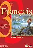 Image de FRANCAIS 3E LIVRE UNIQUE MANUE