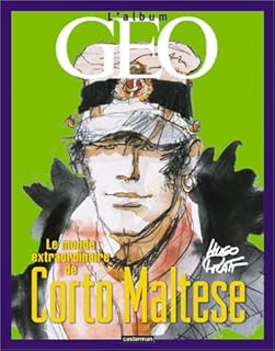 jaquette livre Le Monde extraordinaire de Corto Maltese
