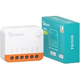 SONOFF MINIR4 Smart WiFi Switch, 2 Way Smart Switch, Smart Wifi Switch, APP Control, Voice Control, Works with Alexa, Google