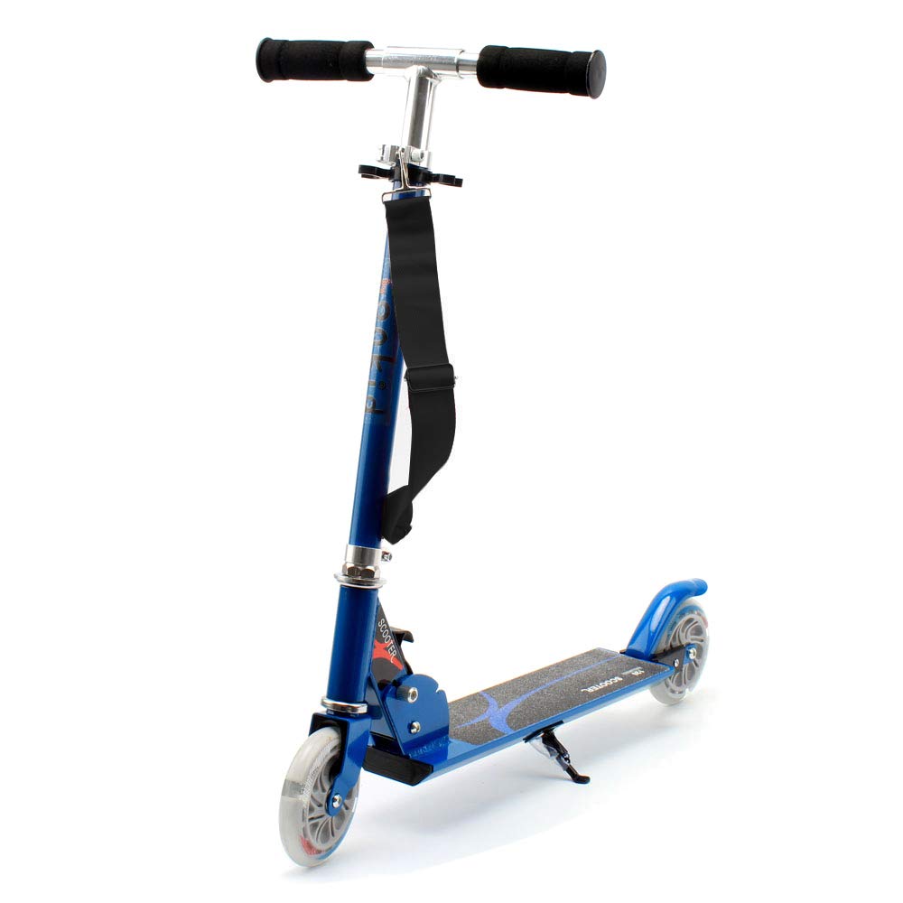 Honkid-Trottinette-Enfant-Pliable-et-Rglable-avec-Lumineux-2-Roues-Patinette-2-Roues-en-Aluminium-pour-Enfant-3--13-Ans