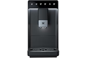 Incapto Aura Cafetera Superautomática | 19 Bares | Botón Doble Espresso | Cafetera de Grano Compacta y Diseño Elegante | Molinillo Regulable | Limpieza automática | Múltiples recetas (Negro)