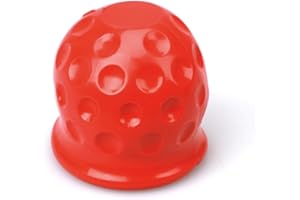 HEIBTENY Universal 50mm Black Tow Bar Ball Cover-Cap for RV Caravan Truck Boat Towing Hitch Caravan Trailer