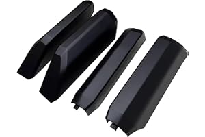 Car Roof Rack Cross Bars For Toyota For Land For Cruiser For Prado LC250 2024-2025 Car Roof Rails Rack End Cap Protection Cover Shell Black Exterior 4pcs