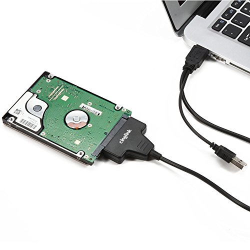 Cinolink®USB 2.0 to 2.5 Sata Converter Adapter Cable for Ssd/hdd; Sata to USB 2.0 Converter for Ssd/hdd - 6