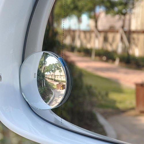VingDy 2PCS Stick Clear Car Rear View Mirror Safety Wide Angle Blind Spot Mirror Parking Mirror for Car Seat Rear Facing Sport Mirrors