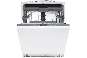 Candy Rapido' Lavastoviglie da Incasso 60 cm, 16 Coperti, 8 Programmi, Classe E, Connessione Wi-Fi + BLE, Controllo da App hOn, Partenza Ritardata, Silenziosa, 55,5 x 59,7 x 81,8cm, Bianca - CI 6E7F1A