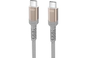 Ubluker Cable USB C a USB C 1.5M, 240W 100W 60W Cable de Carga Ultrarrápida USB Tipo C Premium con Emarker Nylon Trenzado Sync de Datos y Audio Para iPhone 17 16 16e 15 Galaxy S25 MacBook Portátil