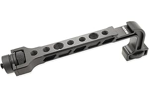 HAFOKO Ronin S/Ronin SC Cardan Moniteur Monter Weebill S/Crane 2S/Crane 3 Extension Plaque Support Compatibilité pour Ronin S/Ronin SC/Weebill S/Crane 2S/Crane 3 Gimbal pour Microphone Lumière Vidéo