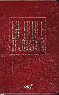 jaquette livre La Bible de Jérusalem