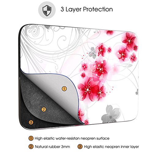 Sidorenko Designer Tablet Tasche für 9,7 Zoll aus Neopren max. Geräteabmessungen 25,7 cm x 19 cm - 3