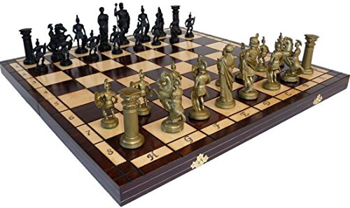 ChessEbook chess set SPARTAN 49 x 49 cm