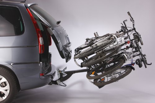 Mottez A018P4RA Fahrradträger auf Anhängerkupplung – 4 Fahrräder – Premium Plattform - 2