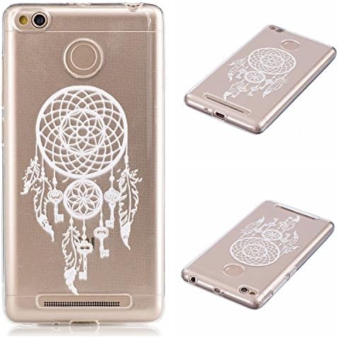 Voguecase® For Xiaomi Redmi 3S,(Key Campanula)Slim Fit Soft Silicone TPU Flexible Case Cover Anti-Scratch Shock Proof + Free Universal Screen-Stylus