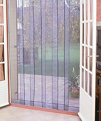Morel Rideau de porte moustiquaire Arles 100 x 220 cm