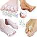Produktbild Gel-Zehentrenner, Fuß Spannrahmen, Hallux Valgus Fuß Glätteisen und Fuß Spacer Kit – 8 PCS plantarproof, Zehenspreizer für Lehrer, Sportler, Yogis, Ballerinas und Tänzer. Perfekte Lösung für Hammerzehen, entzündeten Fußballen & Hallus Valgus.