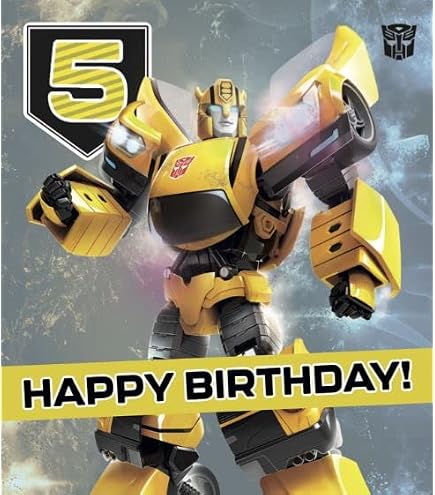 Carta Regalo Ufficiale Transformers Per Compleanno - 2 Fogli 70x50 Cm + 2 Etichette - Danilo