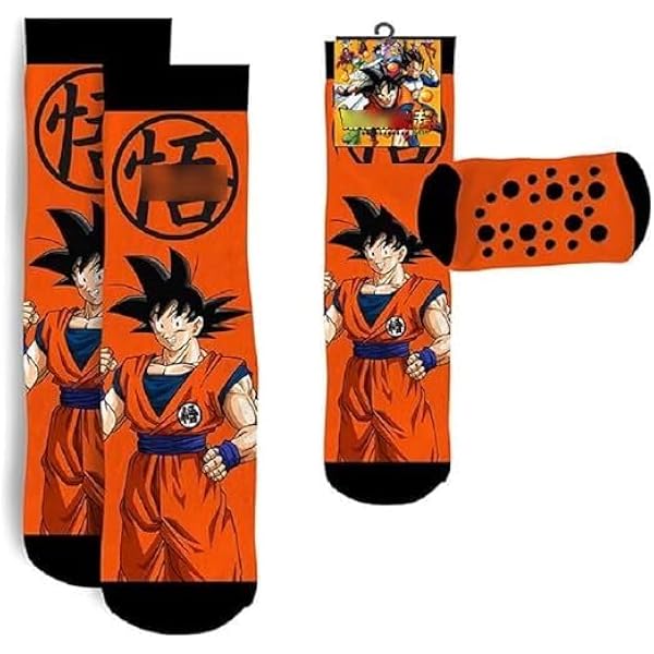 Calzini Dragon Ball Bulma – Coppia Disaccoppiata In Cotone Traspirante, Design Urbano E Asimmetrico, Omaggio All'iconico Personaggio