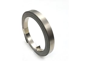 COSSWE Nickelband Nickel Platte Band 10M Nickel Streifen Reines Nickel Platte für 18650 Batterie Schweißen 8x0.15mm Nickelstreifen Kompatibel für Punktschweißgerät Schweiß Zubehör