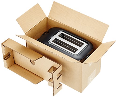 AmazonBasics Toaster, Leistung: 850 W, gebürsteter Edelstahl - 3