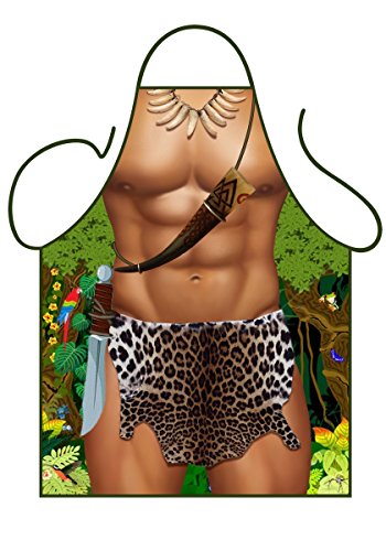 Preisvergleich Produktbild Tarzan Schürze - Grillschürze - Sexy Man Party