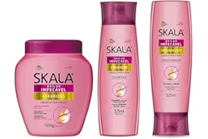 O GAJO Pack Skala Ceramides Shampoo 325ml + 1 kg máscara + acondicionador de 325 ml Skala Pack Skala Ceramidas Shampoo 325ml + Máscara 1kg + Condicionador 325ml