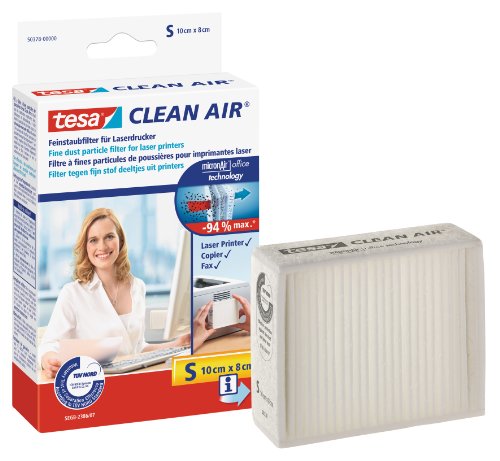 tesa Feinstaubfilter für Laserdrucker, Clean Air, Größe S - 2