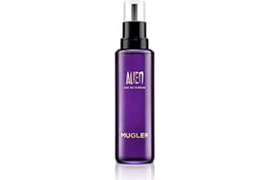 MUGLER ALIEN Eau de Parfum Rechargeable, Parfum pour Femme Ambré Boisé Floral, Parfum Féminin