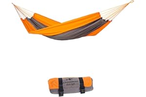 Amazonas AZ-1030160 Ultra-Light Silk Traveller Techno Amaca da Escursione, Arancione, Arancione, Null