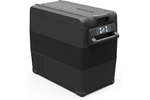 ‎ALPICOOL Alpicool NCF55 55L Kompressor Kühlbox 12V tragbarer Mini-Kühlschrank elektrische Gefrierbox klein Gefrierschrank für Auto camping, Lkw, Boot, -20℃ bis 20℃(Schwarz)