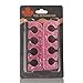 HIGH'S Gel Nail Art Tool Jelly Toe Separators, Pink