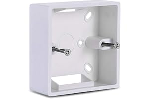 Belti 86X86 PVC Thickening Junction Box Wall Mount Cassette for Switch Socket Base Switch Bottom Box Electrical Box Accessories