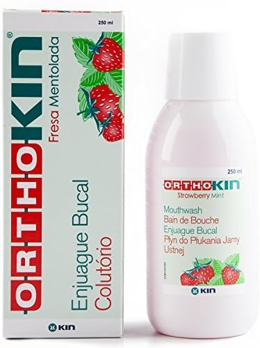 Ortho Kin Mouthwash ~ for Orthodontic Braces ~ CPC, Vitamins, Fluoride, Alcohol-Free