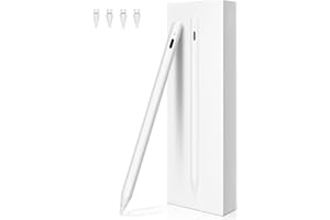 BONZATA iPencil 2. Generation für ipad (2018-2023), Magnetische drahtlose Aufladung Stift für ipad Mit Handfläche Ablehnung& Neigung, Stylus Pen für iPad 6/7/8/9/10, Mini 5/6, Air 3/4/5, Pro 11" &12.9"