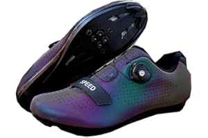 Hixingo Scarpe da Ciclismo Uomo e Donna - Per Strada, Mountain Bike, MTB, Road SPD - Compatibili Con Bici da Spin