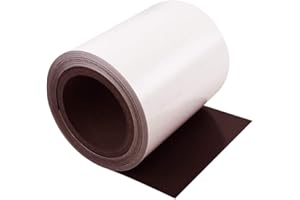 FIRST4MAGNETS MagFlex® Flexible Magnetic Sheet with Standard Self Adhesive for Creating Magnetic Pictures, Artwork, Signs or Displays - 150mm Wide - 1m Length