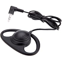 Cuffie Mono A Doppio Canale Con Jack 3,5mm – Design A G, Cavo 1m, Per Walkie-talkie, PC, Skype E VoIP